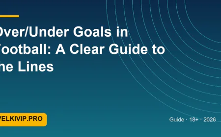 Over/Under Goals in Football: A Clear Guide to the Lines