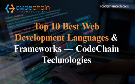 Top 10 Web Development Languages in 2026: Which One Should You Choose?