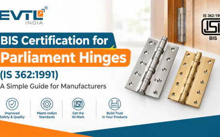 BIS Certification for Parliament Hinges (IS 362:1991): A Simple Guide for Manufacturers