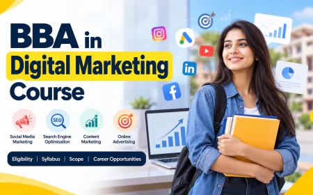 BBA in Digital Marketing Course: Eligibility, Syllabus, Scope and Careers