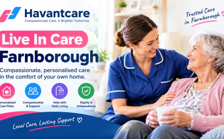 Live in Care Farnborough for Help with Daily Life