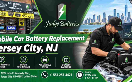 Mobile Car Battery Replacement Jersey City: Get Back on the Road Without a Tow Truck