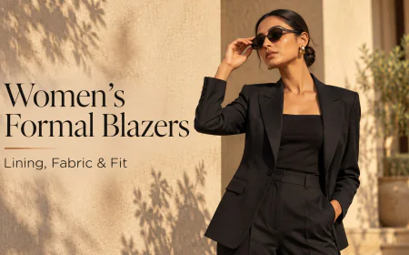Women's Formal Blazers in Indian Summer: Lining, Fabric and Fit
