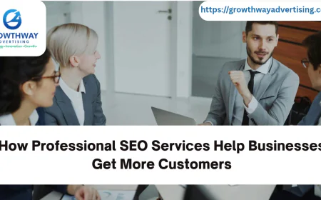 How Professional SEO Services Help Businesses Get More Customers