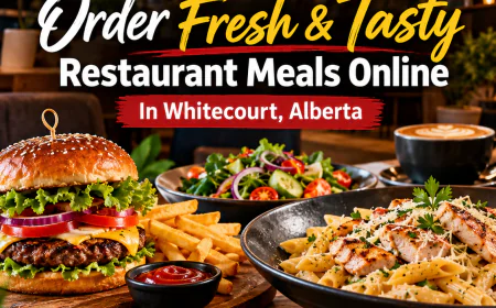 Order Fresh and Tasty Restaurant Meals Online in Whitecourt Alberta for a Satisfying Dining Experience
