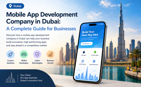 Mobile App Development Company in Dubai: A Complete Guide for Businesses