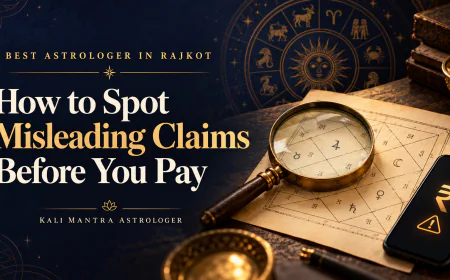 Best Astrologer in Rajkot: How to Spot Misleading Claims Before You Pay