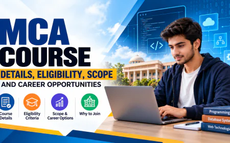 MCA Course: Details, Eligibility, Scope and Career Opportunities