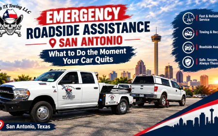 Emergency Roadside Assistance San Antonio: What to Do the Moment Your Car Quits