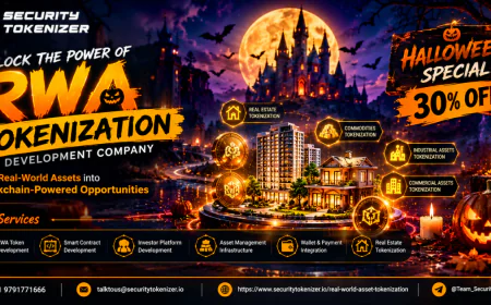 Why Are Businesses Turning to RWA Tokenization Development Companies to Build the Next Generation of Digital Asset Opportunities? — Halloween 30% OFF
