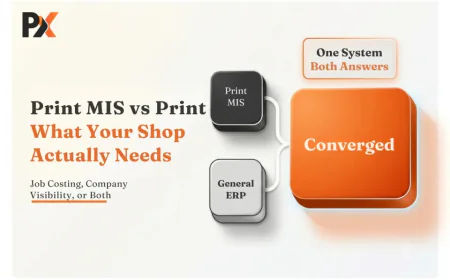 Print MIS vs Print ERP: What Print Shops Actually Need