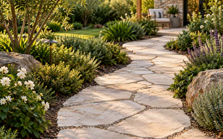 How a Stone Path Can Change Your Garden's Mood