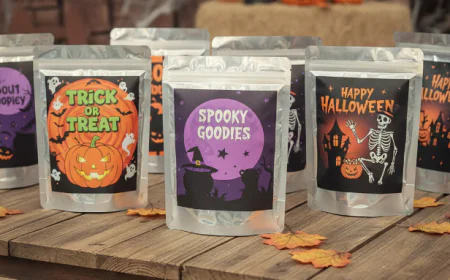 Halloween Packaging Ideas in Holiday Supplies and Treat Bags