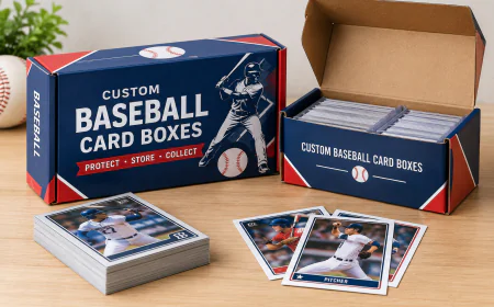 Premium Custom Baseball Card Boxes For Collectors