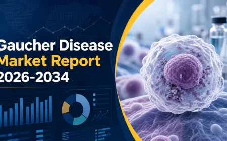 Gaucher Disease Treatment Market: Therapy Classes, Drug Demand & Industry Outlook 2026-2034