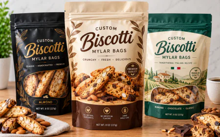 Custom Biscotti Mylar Bags: Best Packaging Guide