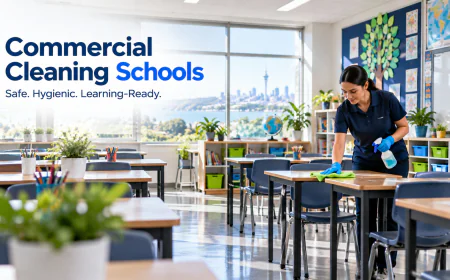 Commercial Cleaning Schools: A Complete Guide for NZ Schools