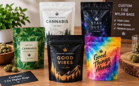 The Ultimate Guide to Custom 1 Oz Mylar Bags