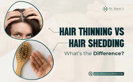 Hair Thinning vs Hair Shedding: What’s the Difference?