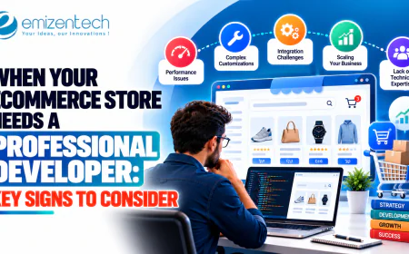 When Your Ecommerce Store Needs a Professional Developer: Key Signs to Consider