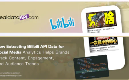 extracting Bilibili API data for social media analytics