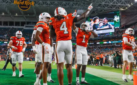 Higher education Soccer Playoff Quarterfinals: Miami Hurricanes vs. Ohio Region Matchup of the 7 days