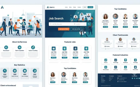 What Pages Should Recruitment Agency Website Templates Include for Specialized Hiring?