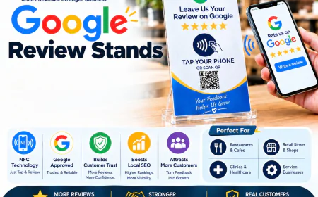 Google Review Stands: A Simple Way to Make Customer Feedback Easier for Businesses