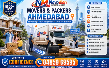 Best Movers and Packers Ahmedabad