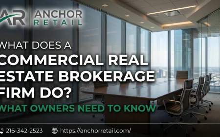 What Does a Commercial Real Estate Brokerage Firm Do?