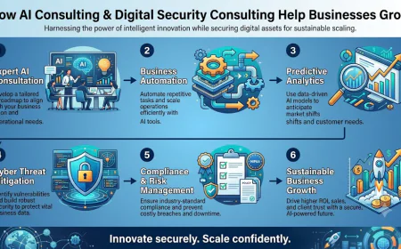 How AI Consulting Services and Digital Security Consulting Help Businesses Grow