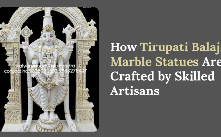 How Tirupati Balaji Marble Statues Are Crafted by Skilled Artisans
