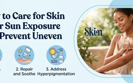 How to Care for Skin After Sun Exposure and Prevent Uneven Skin Tone