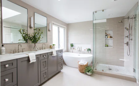 Double Vanities and Separate Showers: Planning a Master Bath Layout in a Bellevue Home
