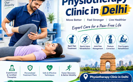 Physiotherapy Clinic in Delhi for Pain Relief and Recovery