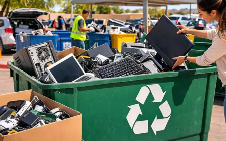 Electronics Recycling in Phoenix: What the Drop-Off Process Actually Involves