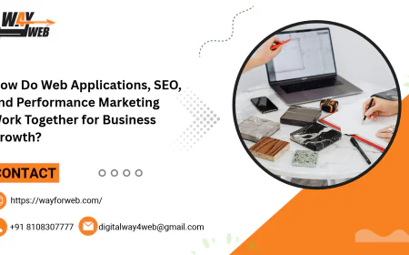 How Do Web Applications, SEO, and Performance Marketing Work Together for Business Growth?