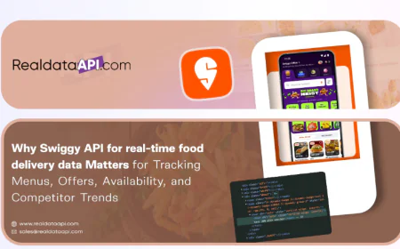 Swiggy API for real-time food delivery data