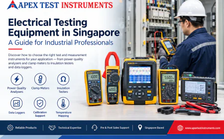 Electrical Testing Equipment in Singapore: A Guide for Industrial Professionals