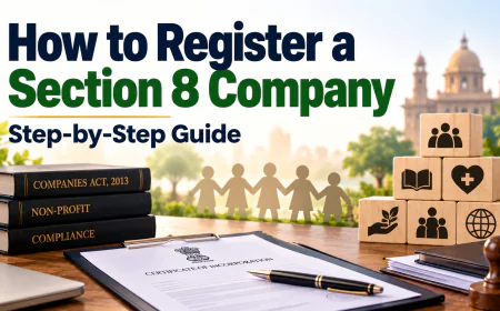 How to Register a Section 8 Company in India: Step-by-Step Guide