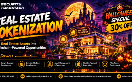 Why Is Real Estate Tokenization Gaining Attention as Businesses Explore Fractional Ownership and Better Digital Asset Liquidity? – Halloween 30% OFF
