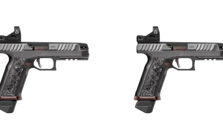 Bore Axis in the Alien Pistol, and Other Recoil-Reducing Features