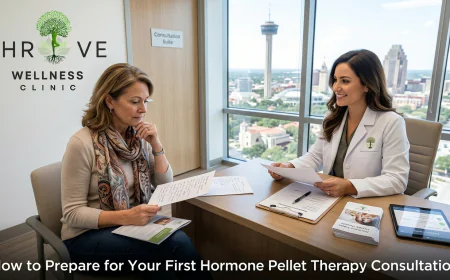 How to Prepare for Your First Hormone Pellet Therapy Consultation in San Antonio