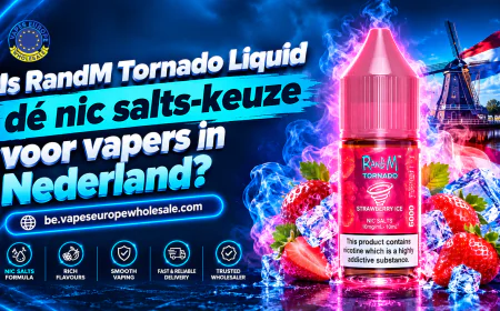 Is RandM Tornado Liquid dé nic salts-keuze voor vapers in Nederland?