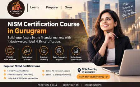 Build Your Finance Career with NISM Certification Courses in Gurugram