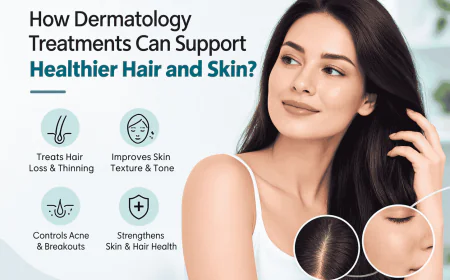 How Dermatology Treatments Can Support Healthier Hair and Skin?