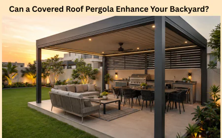Can a Covered Roof Pergola Enhance Your Backyard?