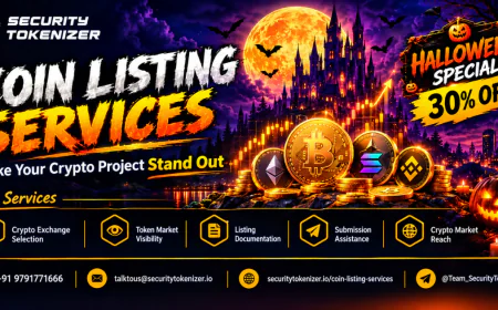 Why Are Crypto Projects Exploring Coin Listing Services to Strengthen Market Visibility and Expand Trading Opportunities? – Halloween 30% OFF