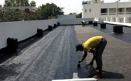 How Terrace Waterproofing Contractors Repair Roof Leaks