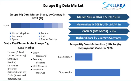 Europe Big Data Market Demand Rises for Data-Driven Decision-Making